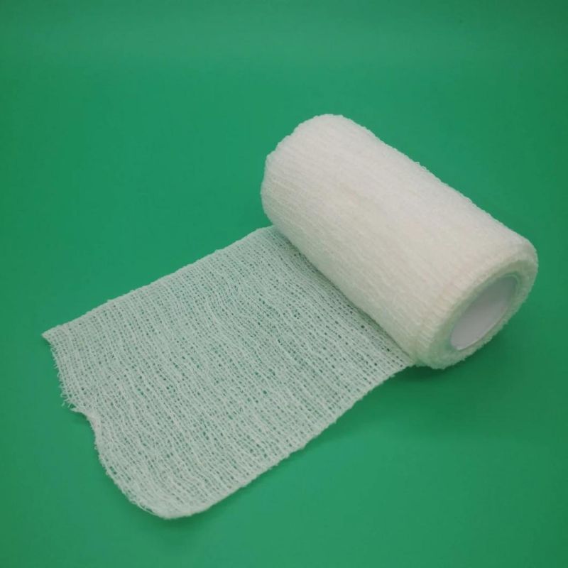 Latex (Latex free) Microparticles of Which It Is Covered PBT Self-Cohesive Bandage