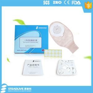 Low-Noise Ileostomy Bag with Flange