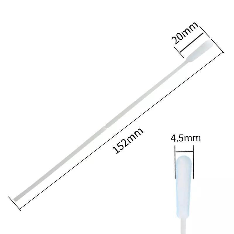 HD5 Certificated Nasopharyngeal Sterile Flocked Surface Sampling Swab Nylon Flocking Stick Nasal Swab