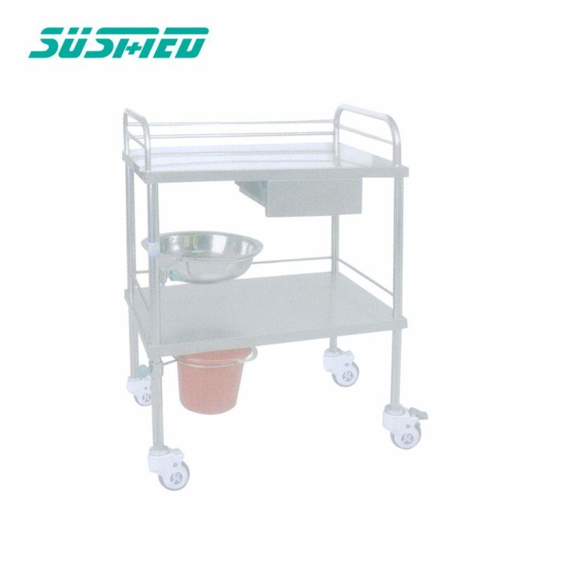 Cheap Medical Treatment Trolleys with Layer