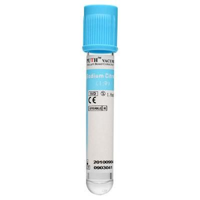 Blood Collection Tube Sodium Citrate Tube (9NC) with Ce &amp; ISO 13485