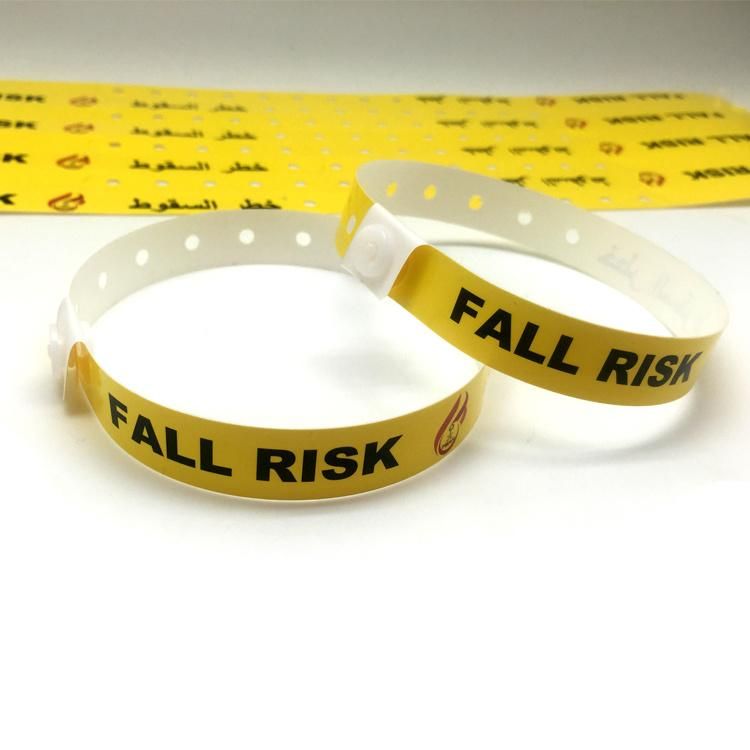 Gj-8070-05 Adult Plastic Alert Patient ID Wristband