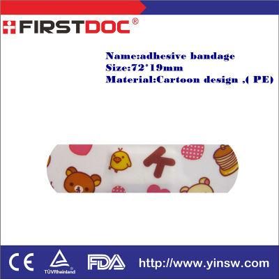Medical Product Adhesive Bandage with Fancy Design Wholesale 70*18mm