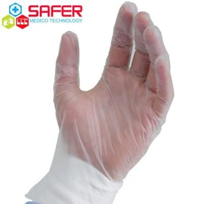 Gloves Vinyl Powder Free Disposable Food Grade Industry Clear