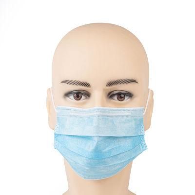 Bfe95% 3ply Earloop Non Woven Medical Disposable Face Mask