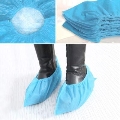 Non Slip Disposable Non Skid Shoe Covers PP+PE Coated Laminated Shoe