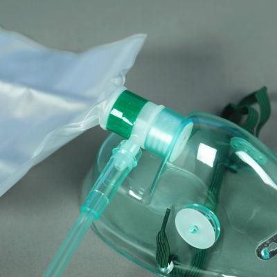 Disposable Medical Equipment Simple Oxygen Mask/Nebulizer Mask/CPR Mask/Face Mask PVC Material