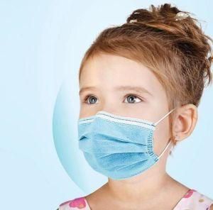 Civil Kids Protective Disposable Antivirus Anti Dust Non Woven 3ply Blue Face Masks