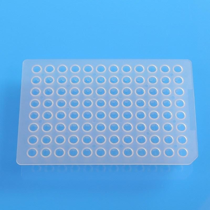 Lab Supplies Deep Well Plate Sealing Film Real Time PCR Film Factory Price Wholesale Flex Labware Test 96 Deep Well Plates Lab Supplies 2.2ml Square Well V