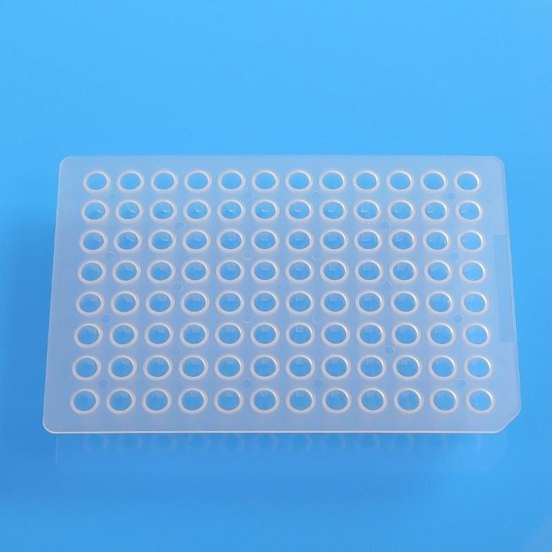 Lab Supplies Deep Well Plate Sealing Film Real Time PCR Film Factory Price Wholesale Flex Labware Test 96 Deep Well Plates Lab Supplies 2.2ml Square Well V