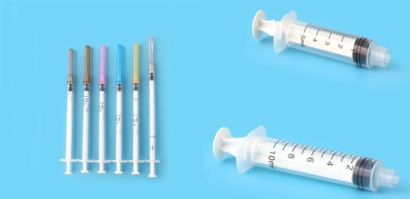 Auto Disable Vaccine Syringe with Needle CE ISO