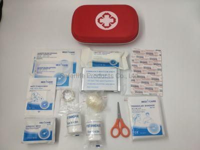 Car Travel Wound Care First Aid Kit with Ce FDA