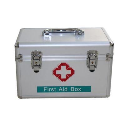 My-K005 Portable Emergency Home First Aid Kit with Supplies Set Bags Box Travel Waterproof Alloy First Aid Box