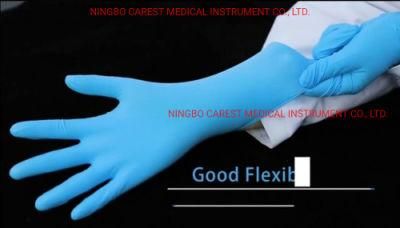 Powder Free, Protein Free, Non Latex Ntrile Examination Gloves 240mm Length