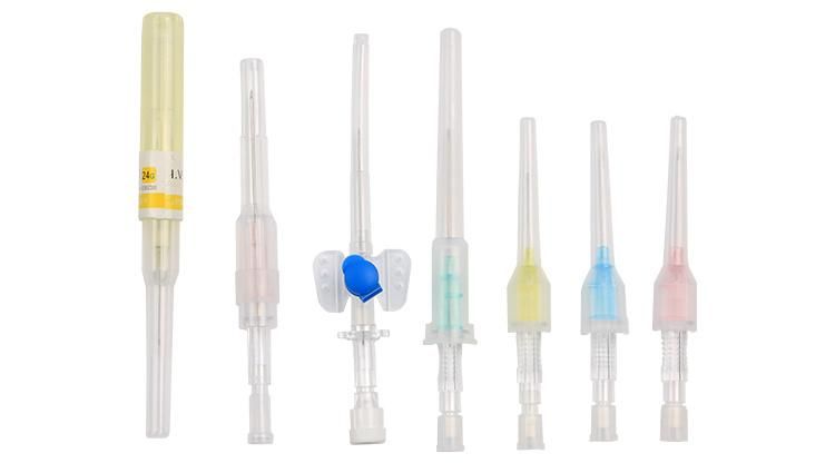 Wego Safety Disposable Heparin Cap IV Catheter Types of IV Cannula 18g 20g 22g 24G