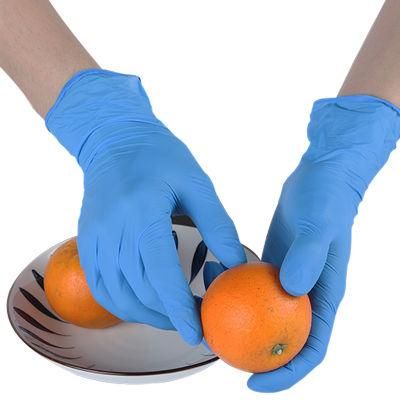 CE Approval High Quality Wholesale Nitrile Materials Disposable Gloves Nitrile Medical Examination Large Gloves