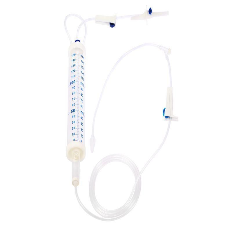 Disposable Infusion Set with Burrette with CE ISO Approved