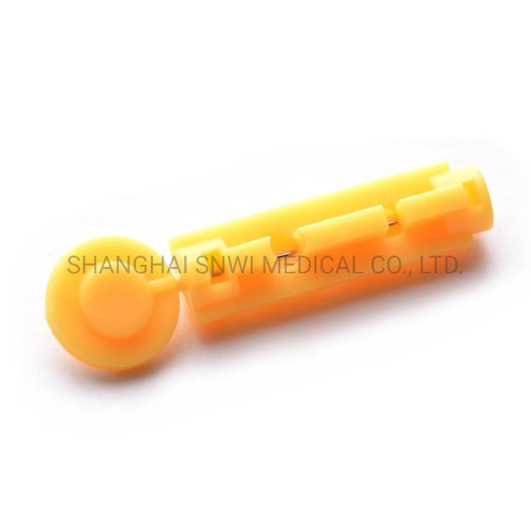 Economical Custom Design China Disposable Stainless Steel Safety Blood Lancets