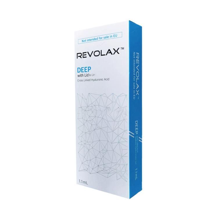 Hyaluronic Acid Korea Dermal Facial Filler Revolax Deep Filler for Lip Use