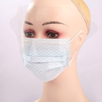 Anti-Dust Anti Fog Protect Safety 3 Layer Disposable Surgical Medical Face Mask with Earloop