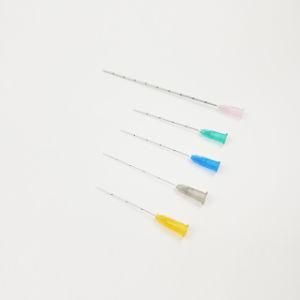 Disposable 18g-30g Blunt Tip Micro Cannula Needle for Fillers
