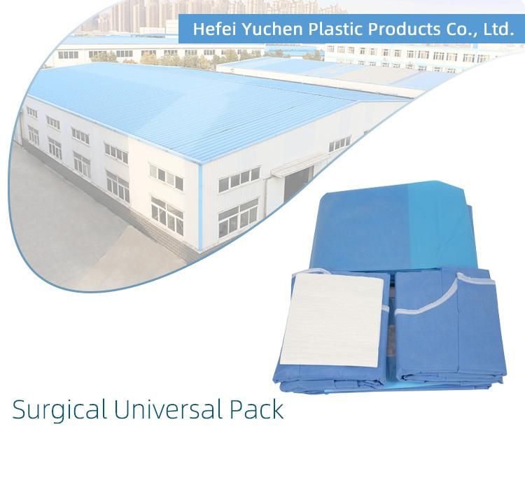 Hospital Disposable Consumable Surgical Drapes Set Sterile Surgical Laparotomy Pack