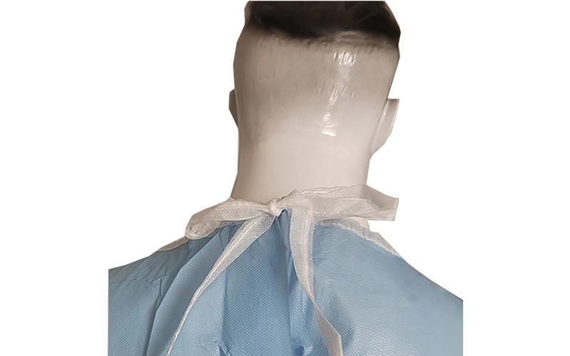 Disposable PP PE Hospital Laboratory Isolation Gown