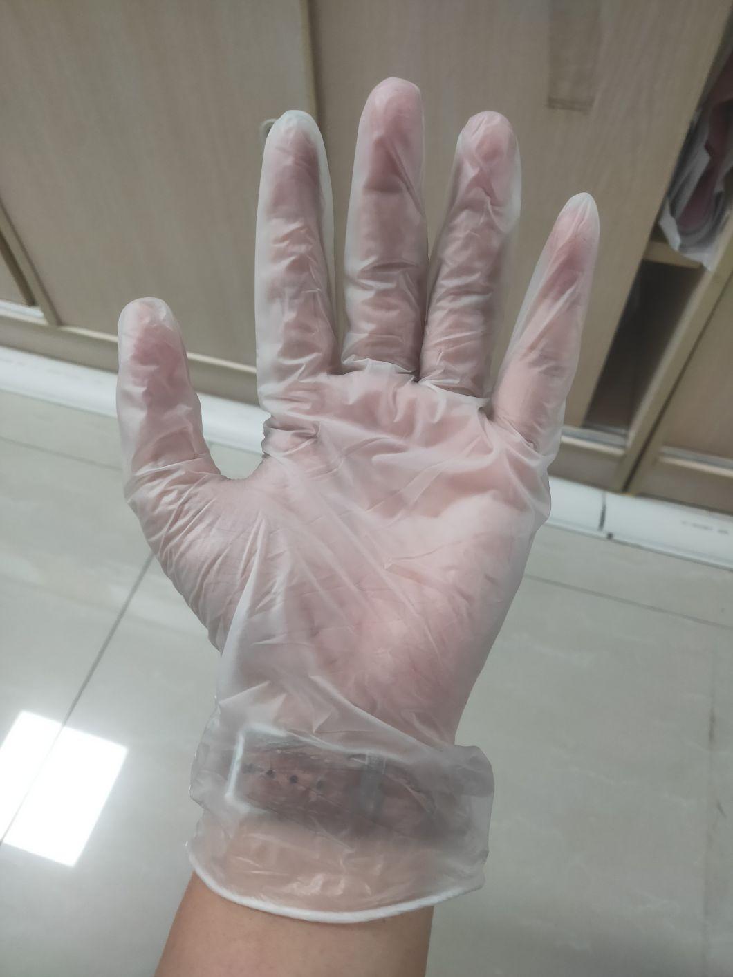 Disposable Medical Vinyl Examination Gloves PVC Gloves Powder Free