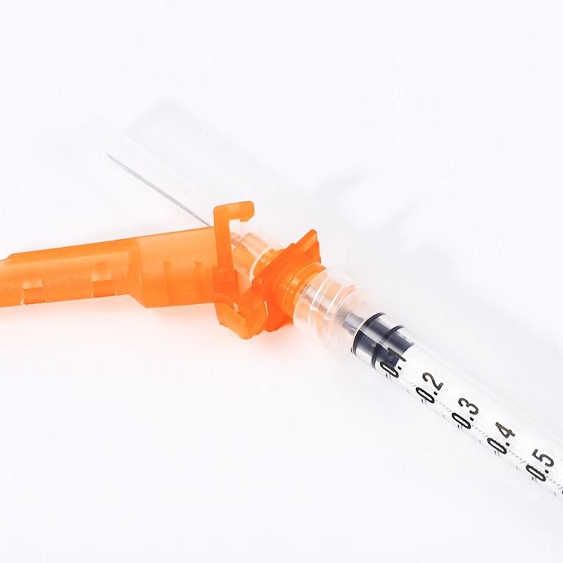 Individual Packing Plastic Disposable Empty Needle Insulin Syringe