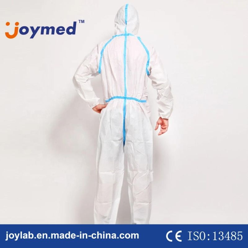 Disposable Chemical Protective Coverall and Biohazard Suits Protective Clothing Protective Suit