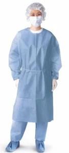 Disposable SMS Nonwoven Protective Gown Isolation Gown