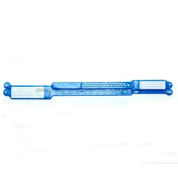 Waterproof Custom Vinyl Material Hospital Medical ID Band
