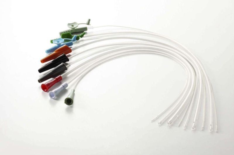 CE/ISO13485 Approved Medical Disposable PVC Sputum Suction Catheter for Airway Management