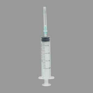 Disposable Medical Plastic Luer Lock Syringe with Needle 5ml