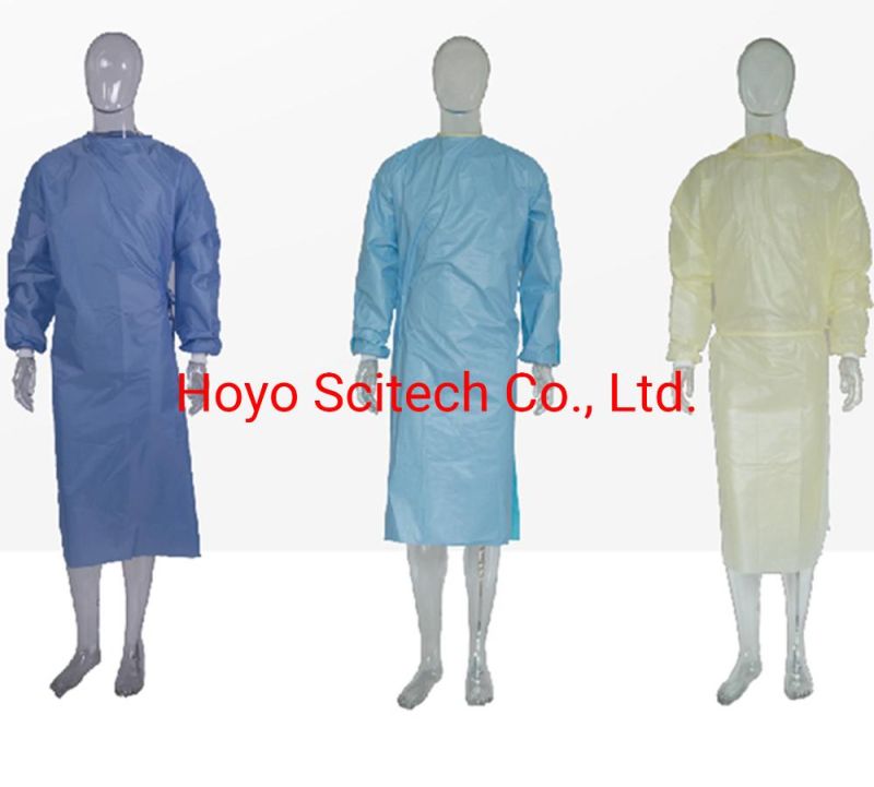 Non Woven for Disposable Surgical Gowns Medical Surgical Gown Disposable Surgical Gown