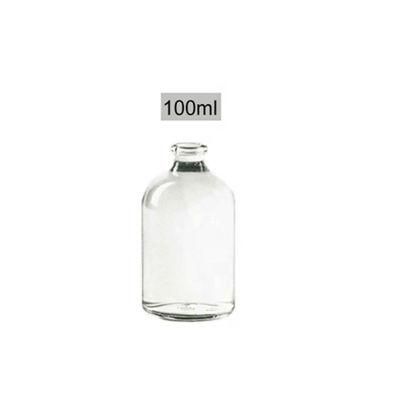 Medical Glass Bottle for Infusion Injection Amber Clear Glass Bottle Vial 100ml