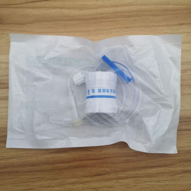 Medical Disposable I. V Flow Regulator with Extension Tube Flow Rate Control