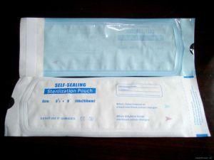 Self Sealing Autoclave Sterilization Pouch with Three Indicator Strip