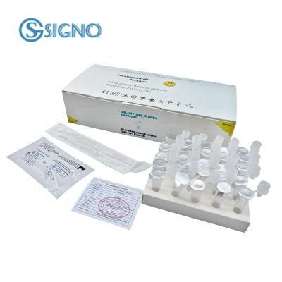 CE Approved Medical Supply Fast Testing Antigen Rapid Test Kit with Nasal Swab for Viral PCR