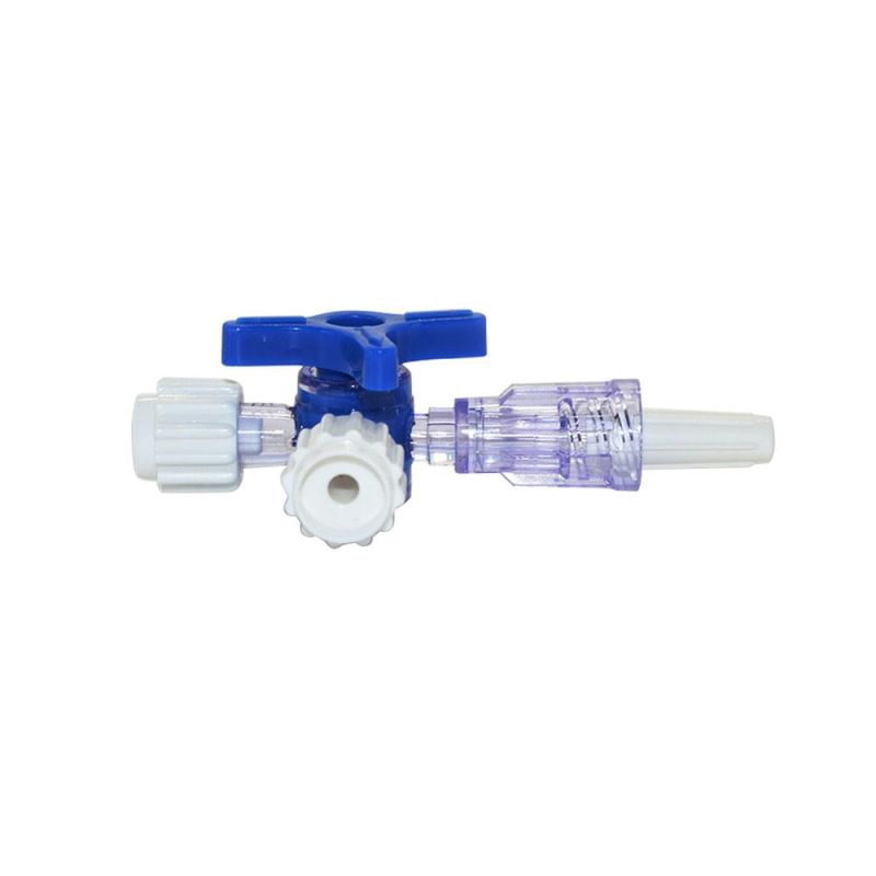 Eo Sterile 3 Way Tube Connector Stopcock with Luer Lock Three Way Stop Cock