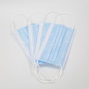 Stock! Disposable 3 Ply Non-Woven Protective Medical Face Mask with Earloop