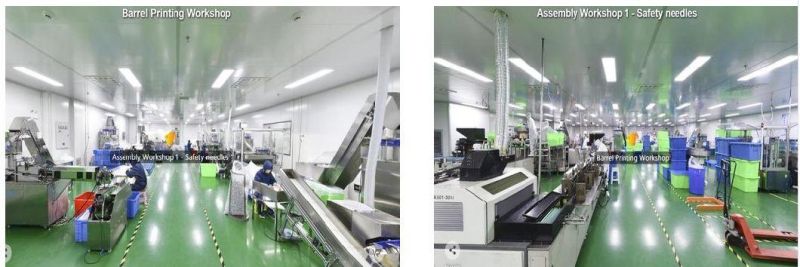 Different Kinds of Safety Disposable Syringe with Safety Cap with or Without Needle FDA CE& ISO