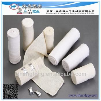 Mdr CE Approved Conforming First Aid Sports Elastic Rubber Bandage Packaged in Carton