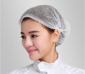 Medical Nurse Cap Disposable Bouffant Cap (Hair Net) Spun-Bounded Poly Hair Head Cover Eco-Friendly, Non-Toxic, Latex Free