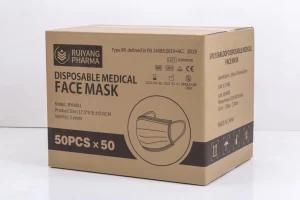 Ruiyang Mask Medical Mask En14683 China Export White List Factory 2 Million One Day 25000 Square Metre