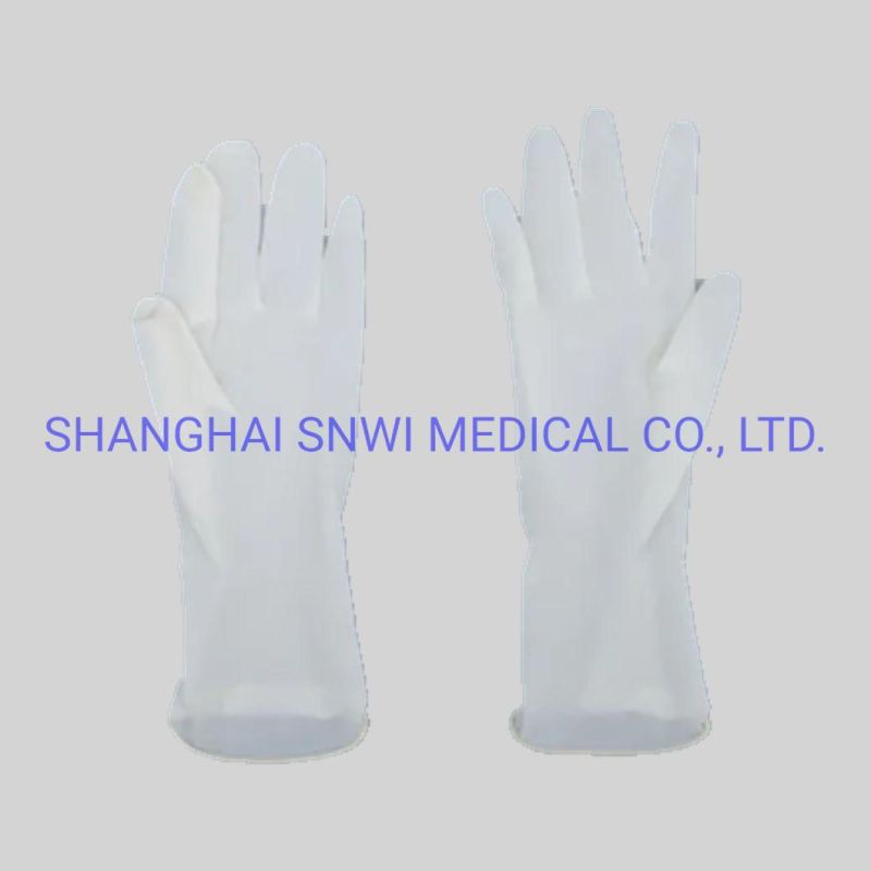 Disposable Medical Grade Sterile Latex Surgical Gloves with Powdered Free