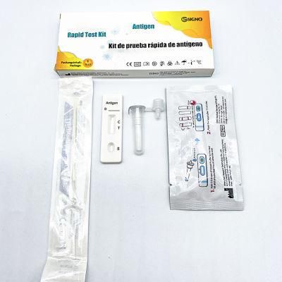 19 Home Self Testing Saliva Nasal Swab Kit Rapid Diagnostic Antigen Test