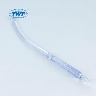 Yankuer Disposable Medical Yankauer Without Suction Connect Tube Yankauer Handle