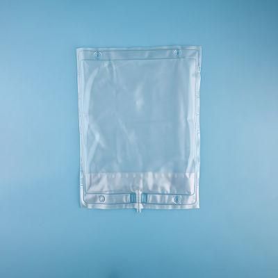 2000ml Cross Valve Disposable Urinary Drainage Bag with T Valve