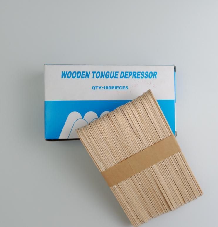 Competitive Price Indivually Wrapped Wooden Tongue Depressor